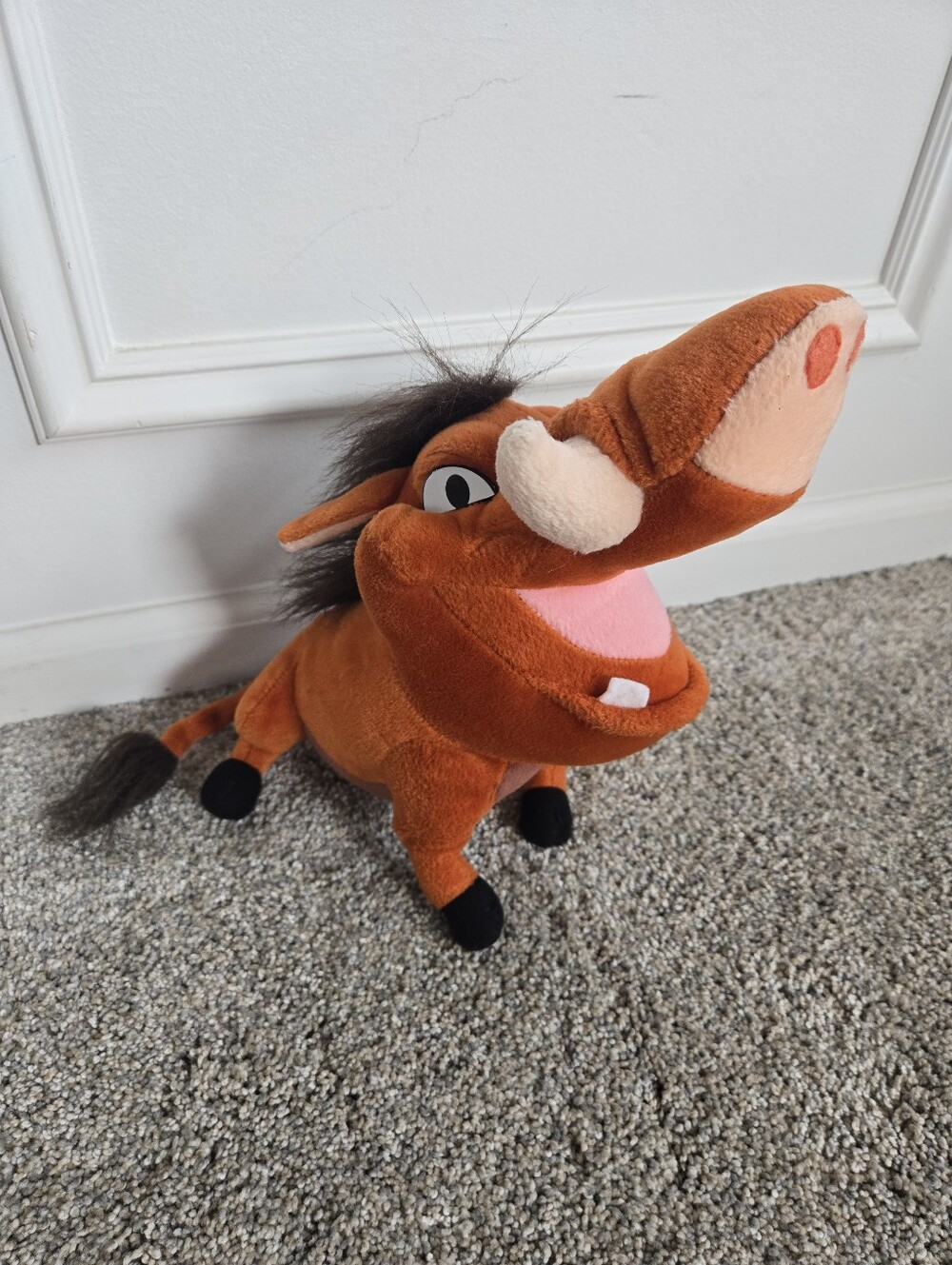 Disney Pumba 12” Plush Vintage Lion King Stuffed Animal Pumbaa Vintage Applause